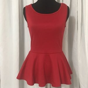 January 7 Peplum Top